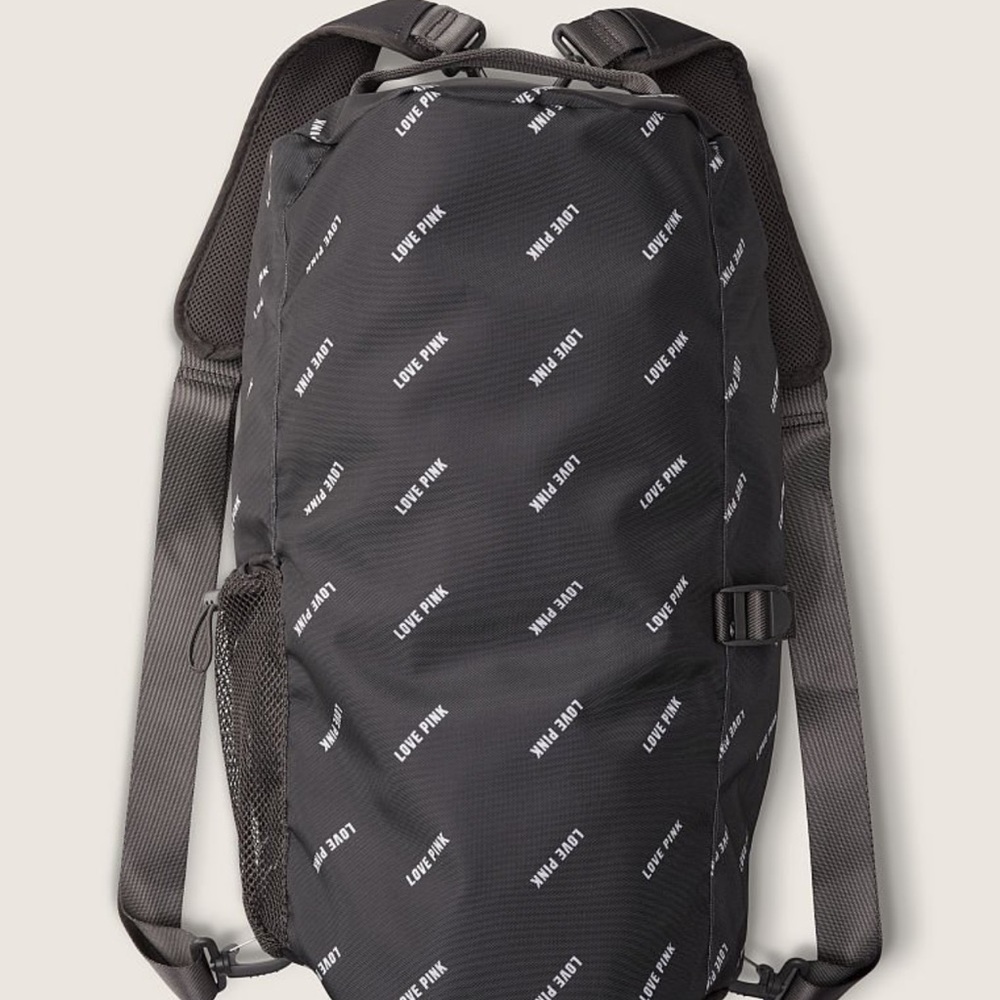 PINK VICTORIA’S SECRET | Campus Convertible Duffle in Dark Charcoal - Picture 4 of 4